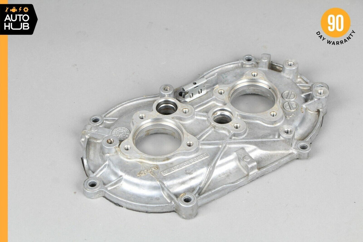 Mercedes W221 S400 E350 Front Left Side Engine Timing Chain Cover Plate OEM - photo 4