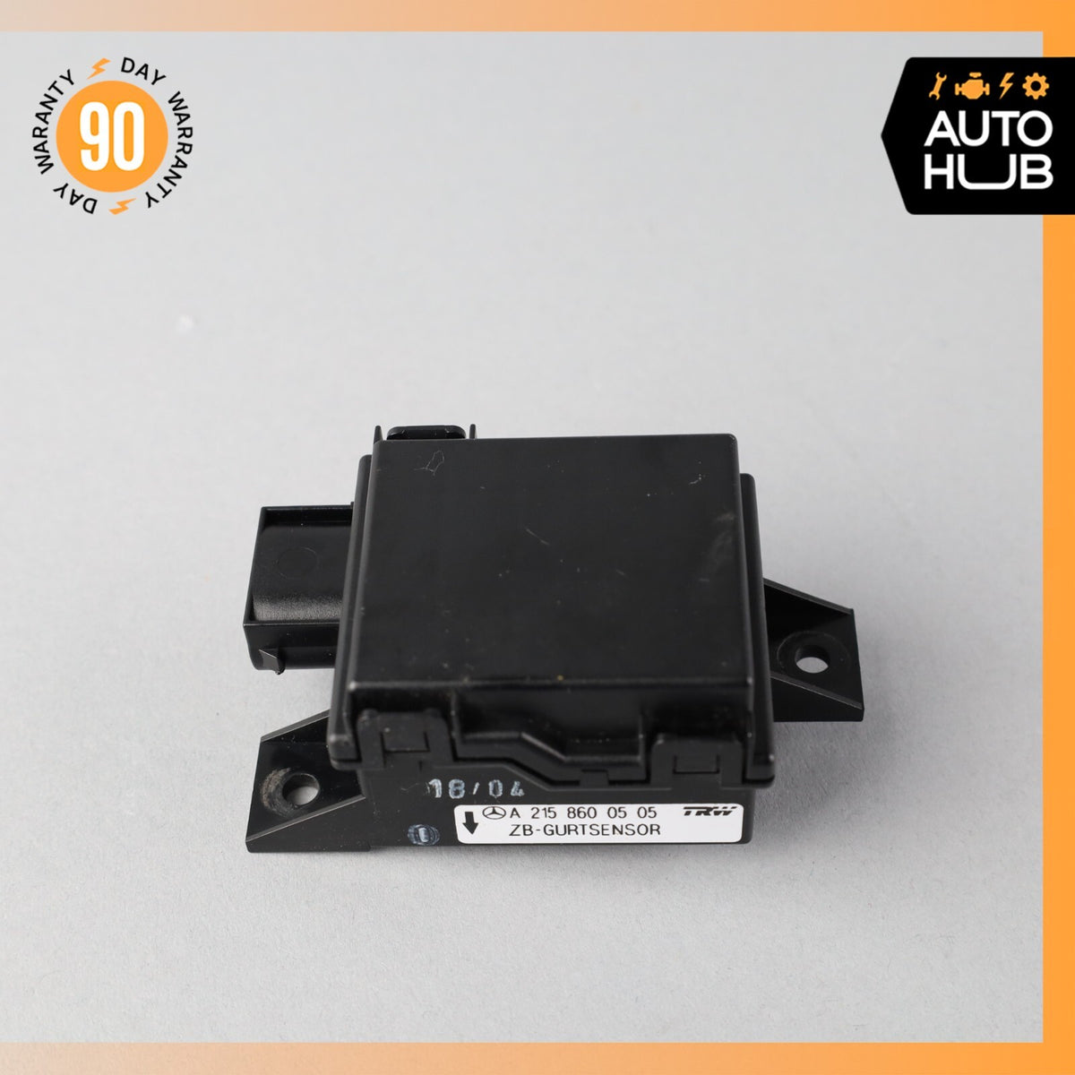 Mercedes R230 SL500 CL500 SL55 Seat Belt Seatbelt Tension Sensor 2158600505 OEM - photo 1