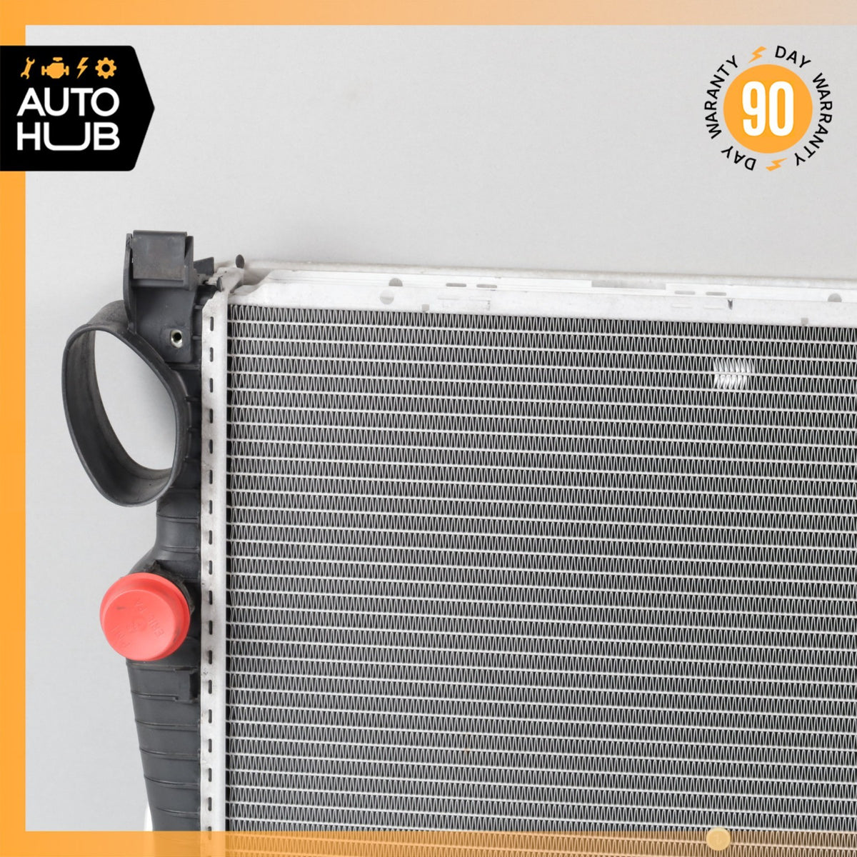 03-06 Mercedes R230 SL500 Engine Cooling Radiator AC A/C Condenser OEM - photo 4