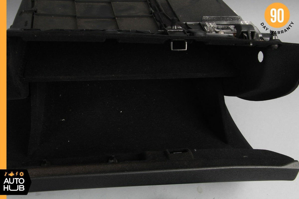 06-13 Mercedes W251 R350 R500 Dashboard Glove Box Storage Compartment Black OEM - photo 8
