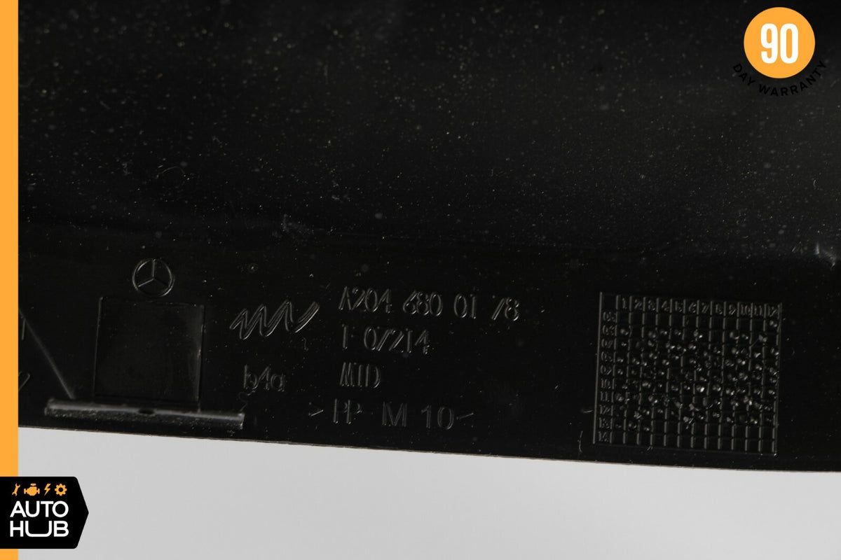 08-15 Mercedes W204 C250 C300 Dashboard Dash Board Trim Panel Left Black OEM - photo 11