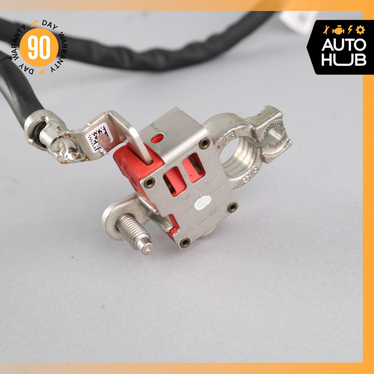 14-16 Mercedes W212 E350 Engine Battery To Starter Wire Harness OEM - photo 9