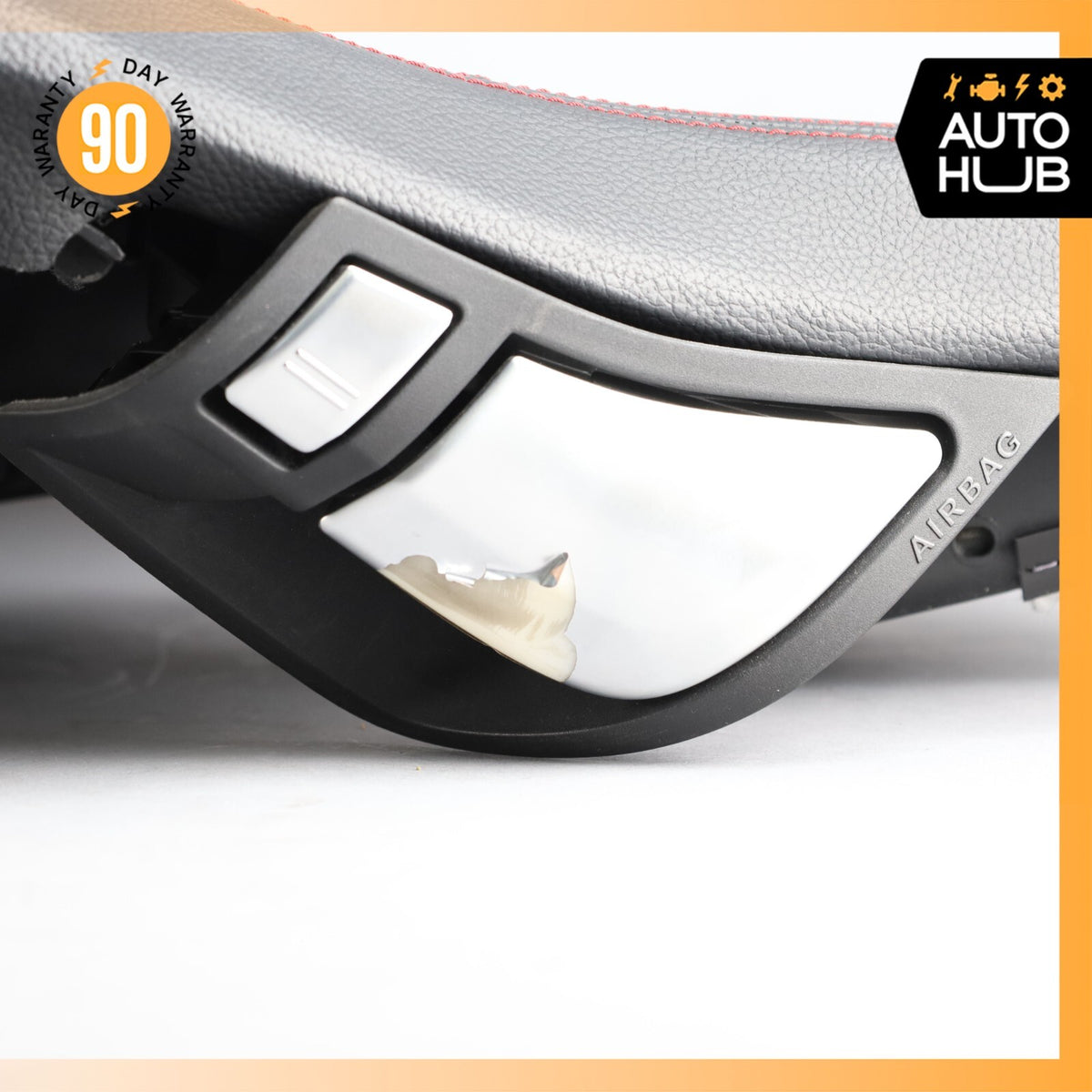 10-17 Mercedes W204 C250 Coupe E350 Front Left Side Seat Cushion Upper Suede OEM - photo 12
