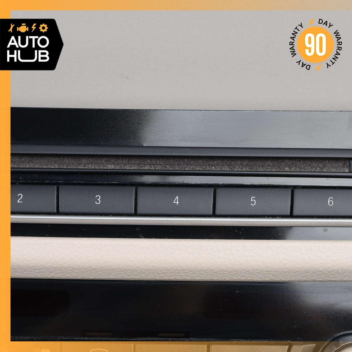 BMW F10 ActiveHybrid 5 550i AC A/C Automatic Heater Climate Control Switch OEM - photo 3