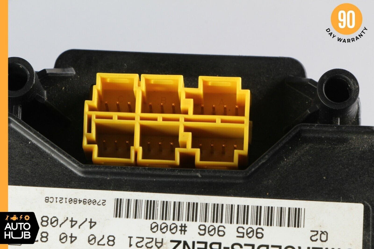 07-13 Mercedes W221 S550 S450 S63 AMG Front Right Side Seat Occupancy Sensor OEM - photo 5
