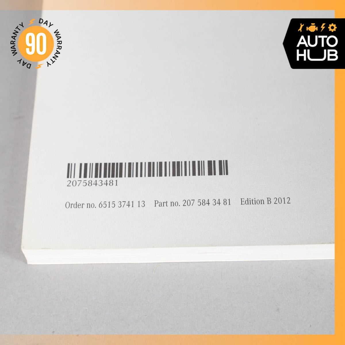 2012 Mercedes-Benz W207 E350 Operator's Owner's Manual Book Assembly OEM - photo 12