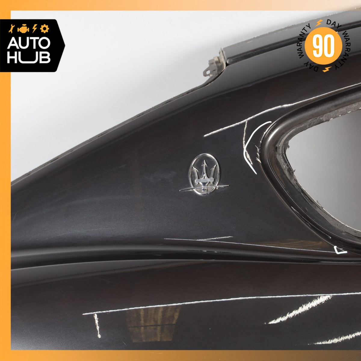 08-18 Maserati GranTurismo M145 Rear Right Side Quarter Panel Cut OEM 76k - photo 3
