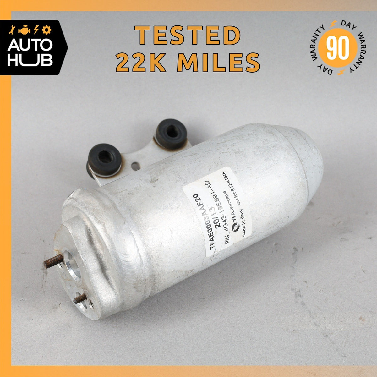 05-19 Aston Martin DB9 Rapide Vanquish AC A/C Receiver Drier Container OEM 22k - photo 1