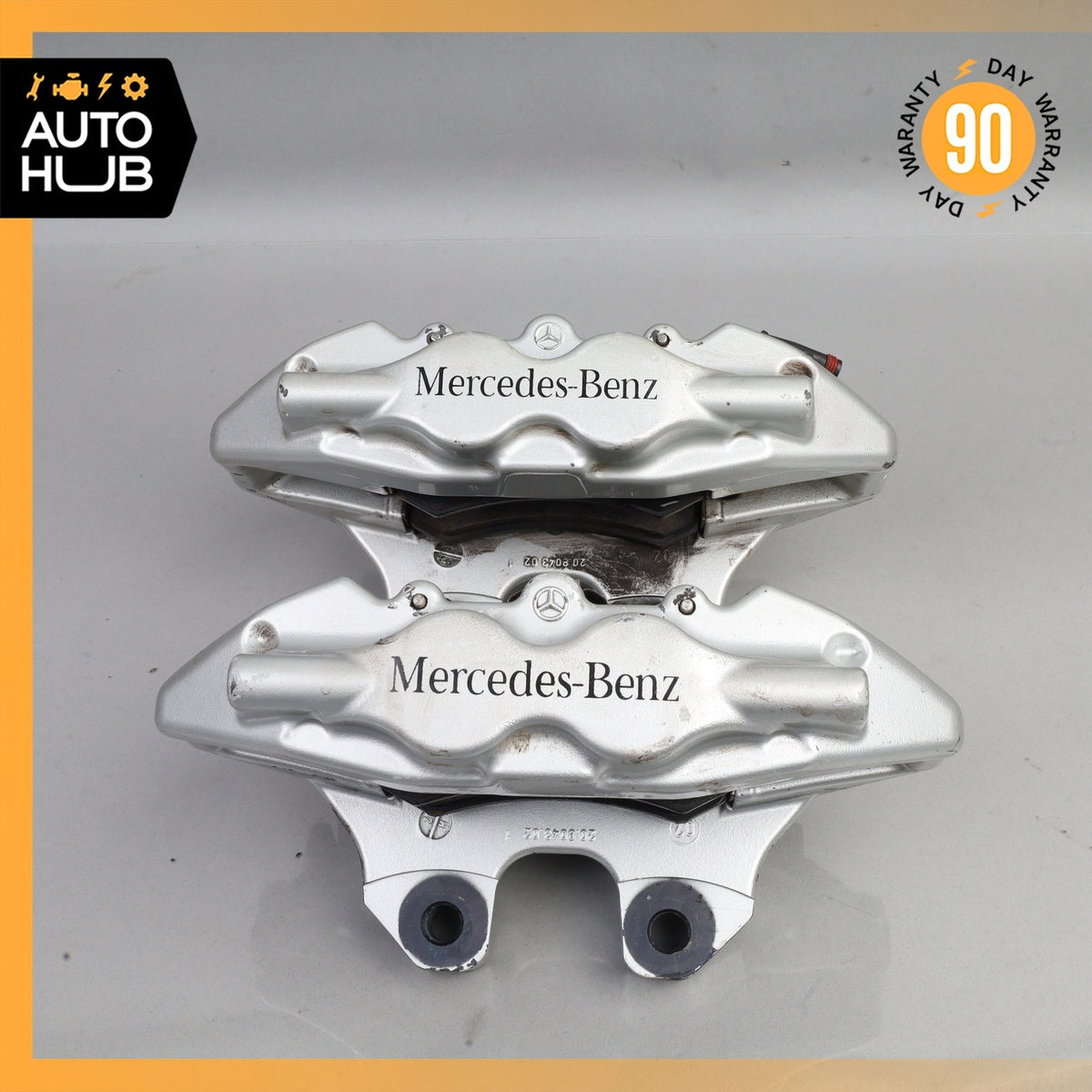03-06 Mercedes W215 CL600 CL55 AMG Rear Left & Right Brake Calipers Set OEM - photo 9