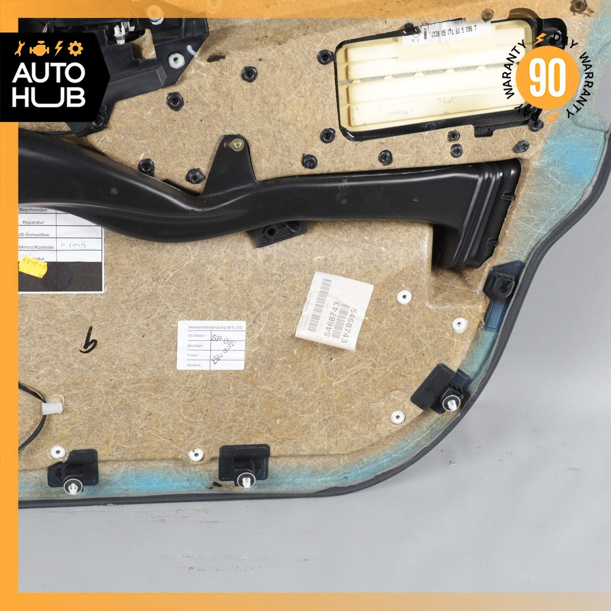 00-06 Mercedes W220 S350 S500 Interior Door Panel Front Left Side OEM - photo 14