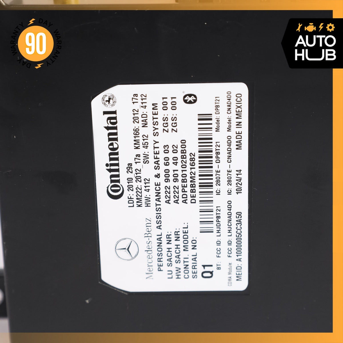 Mercedes W207 E400 GL450 SL550 SLK250 Tele Aid Control Module 2229006003 OEM - photo 7