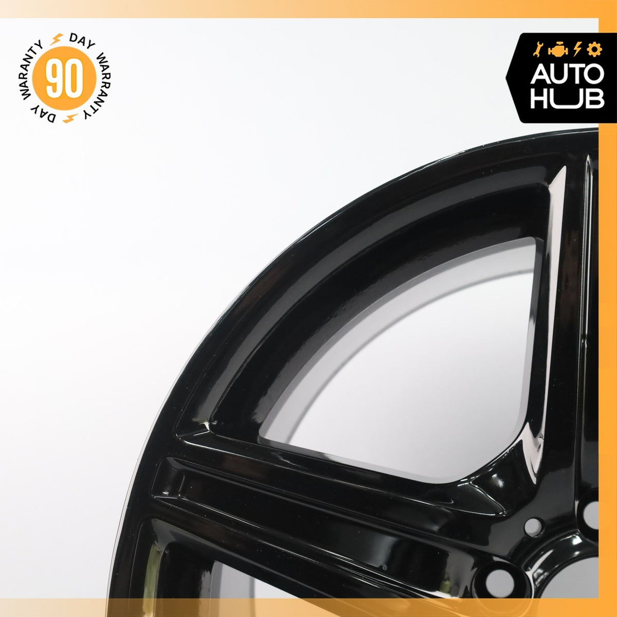 Mercedes W219 CLS550 CLS63 AMG 9.5 x 18 18" Rear Wheel Rim Black 2194011802 OEM - photo 3