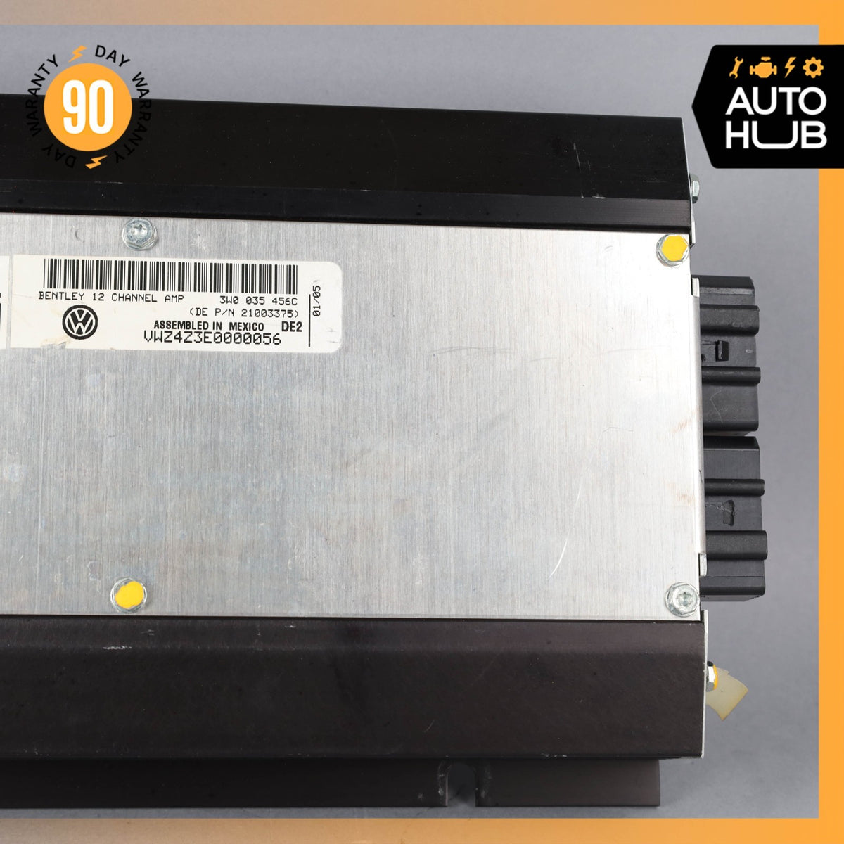 03-08 Bentley Continental GT Premium Audio Sound System Amplifier Amp OEM - photo 9