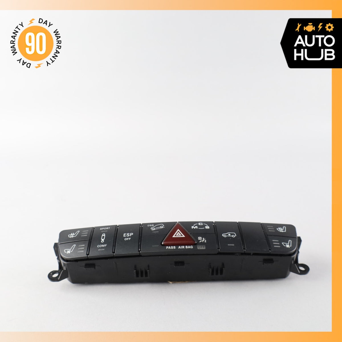 07-11 Mercedes W164 ML63 AMG Dash Hazard Heated Seats ESP Control Panel OEM - photo 11