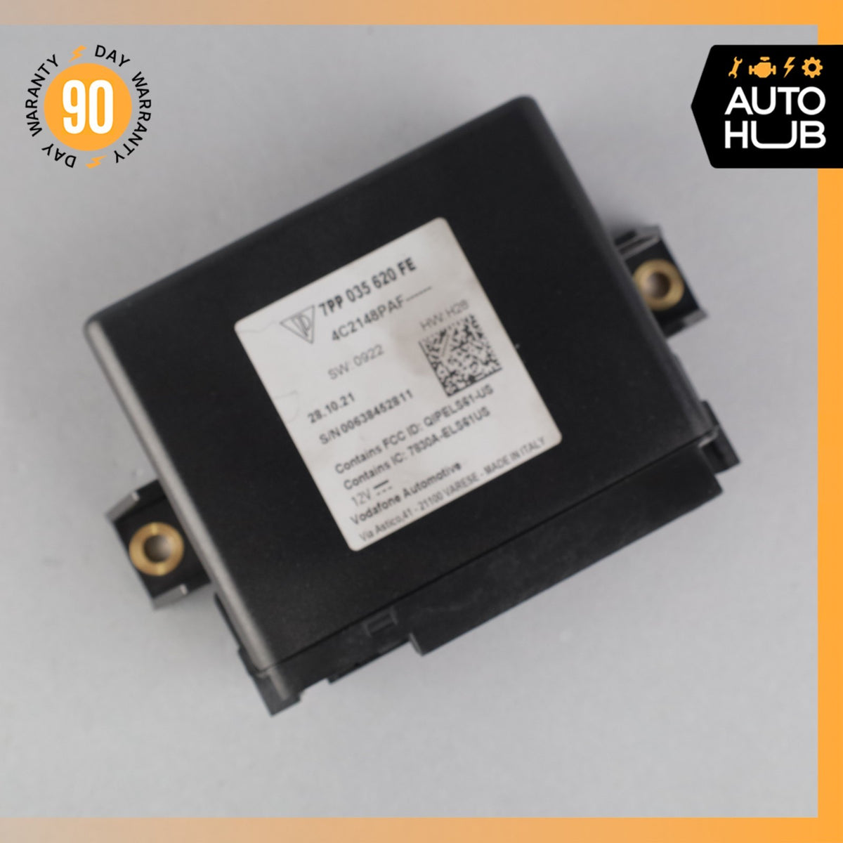 15-18 Porsche Cayenne 958 Navigation Command Module Unit 7PP035620FE OEM - photo 3