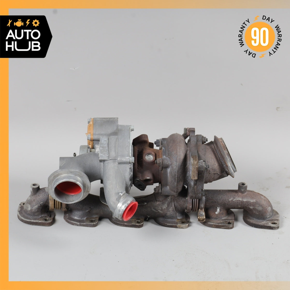 03-17 Mercedes W221 S600 SL600 M275 Turbocharger Turbo Manifold Right Side OEM - photo 1