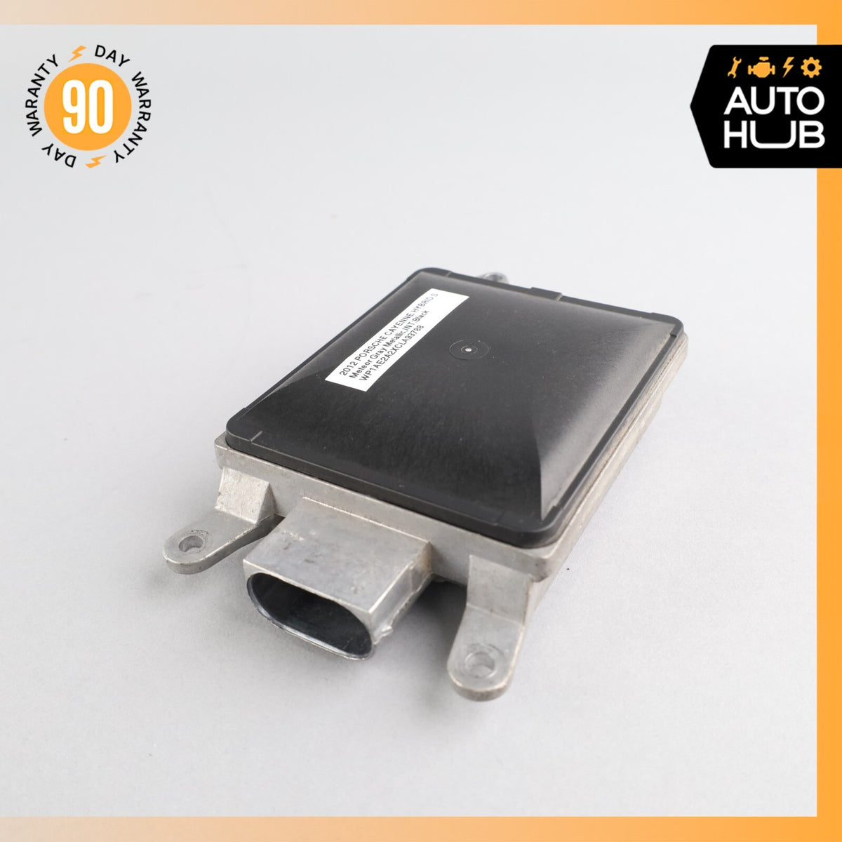 Porsche Cayenne 958 Hybrid S Rear Bumper Blind Spot Distance Sensor Module OEM - photo 2
