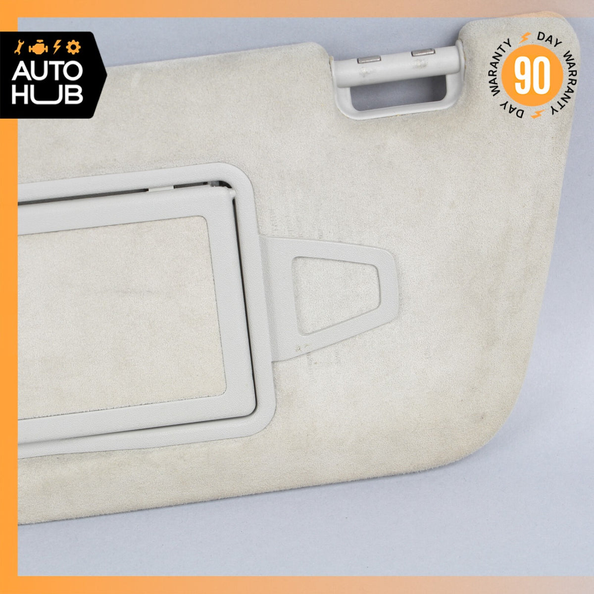 Mercedes W221 S600 CL550 S63 Left Side Sun Visor Shade Sunvisor Gray Suede OEM - photo 5
