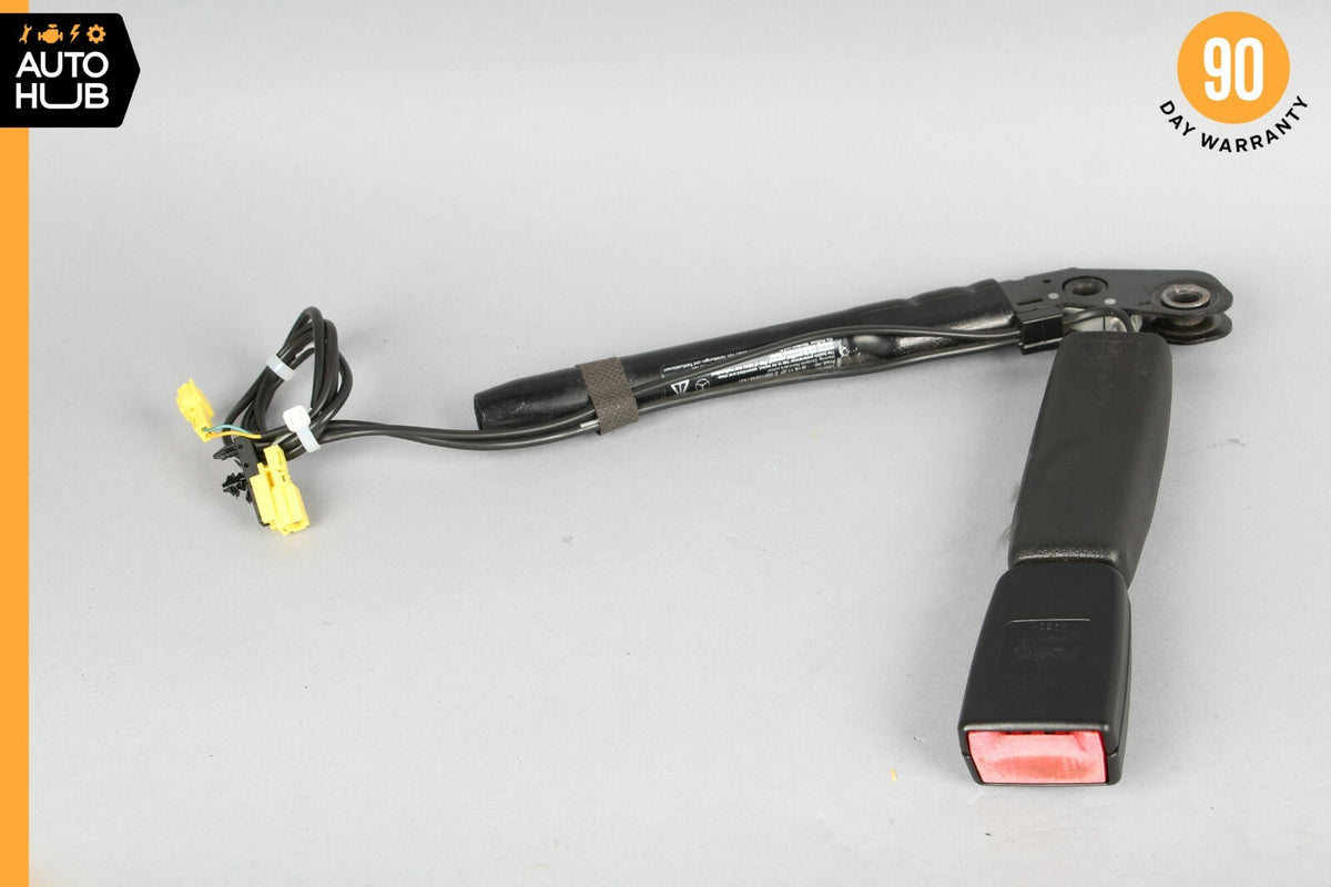 07-14 Mercedes W216 CL550 S550 Front Right Passenger Seat Belt Buckle Black OEM - photo 1