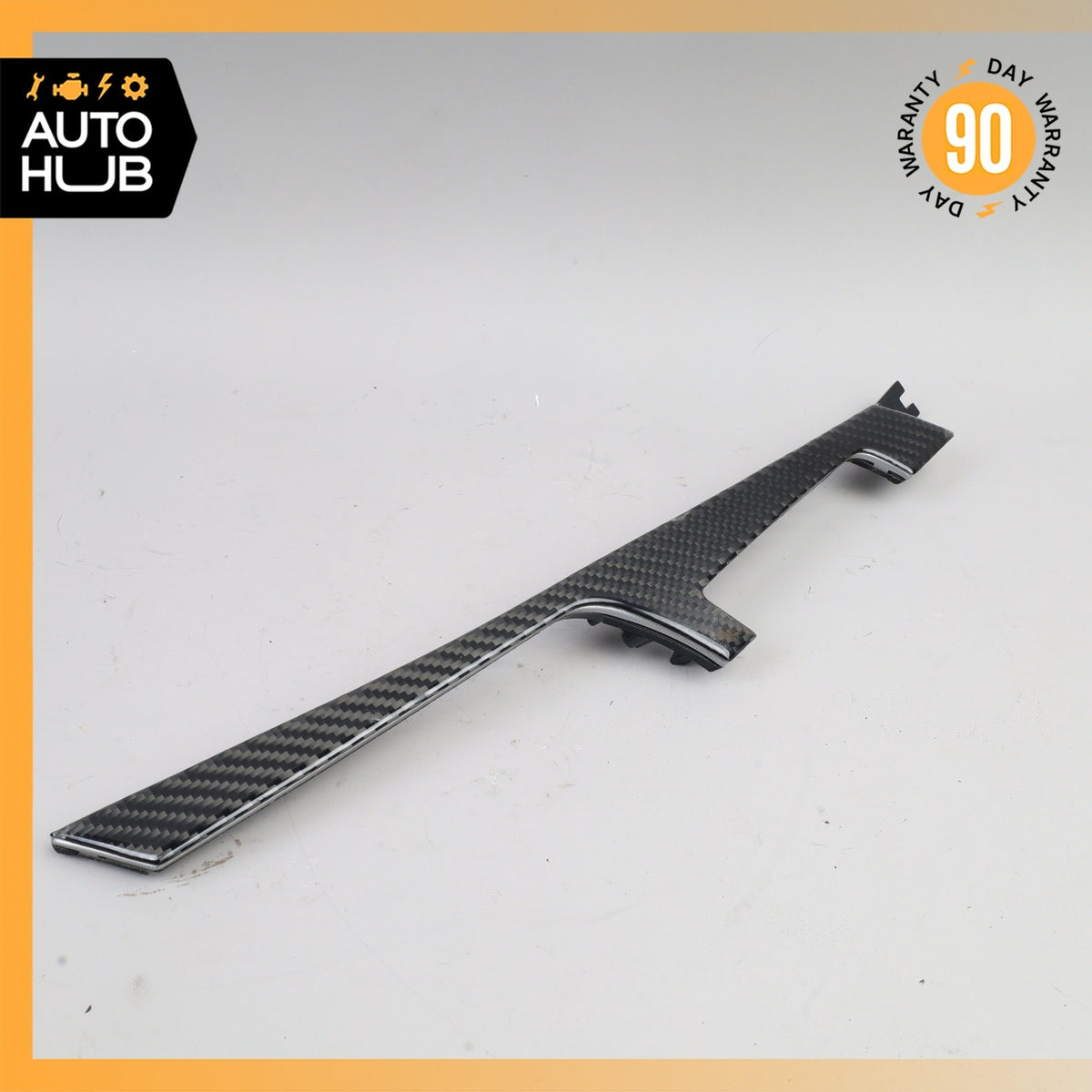 17-22 Infinity Q60 Right Side Center Console Upper Molding Trim Cover OEM 71k - photo 2