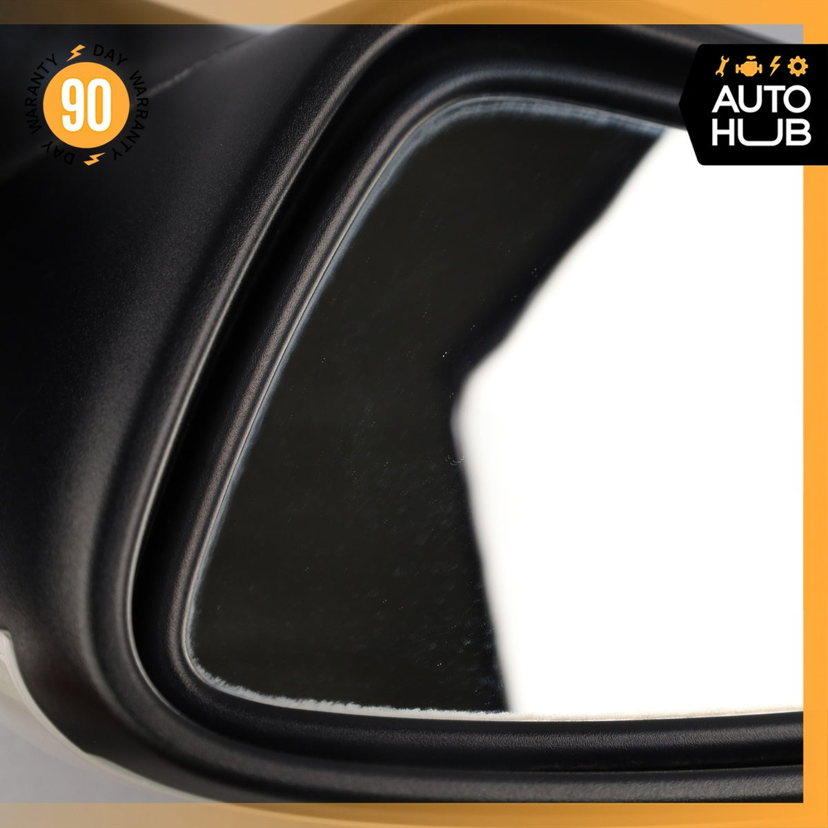 13-15 BMW E84 X1 Left Driver Side Rear View Door Mirror White OEM 48k - photo 7