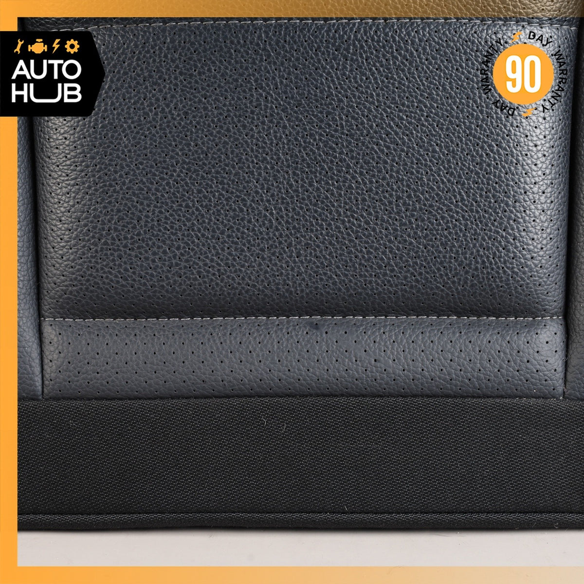 15-18 Mercedes W205 C300 GLC300 Front Right Lower Bottom Seat Cushion Black OEM - photo 3