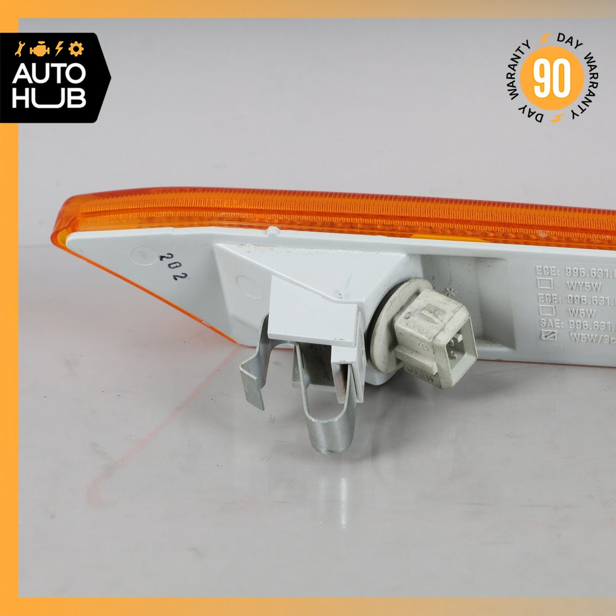Porsche Boxster 986 Front Left Bumper Side Marker Light Lamp 99663103701 OEM - photo 6