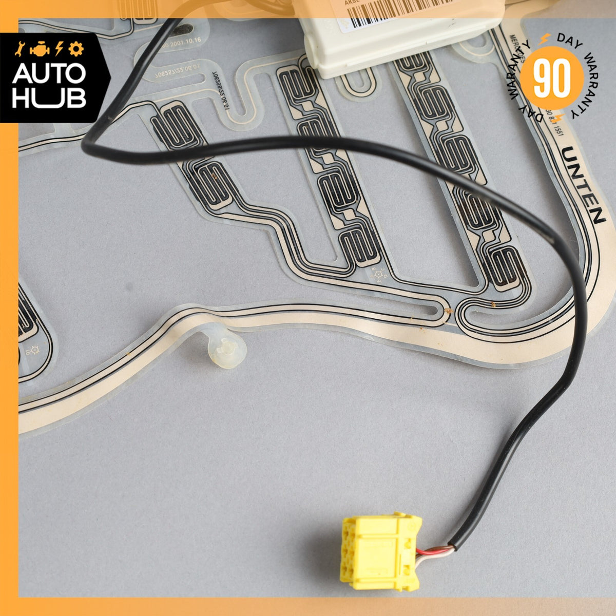 03-04 Mercedes R230 SL500 SL55 AMG Seat Occupancy Mat Sensor SRS 2308211551 OEM - photo 5
