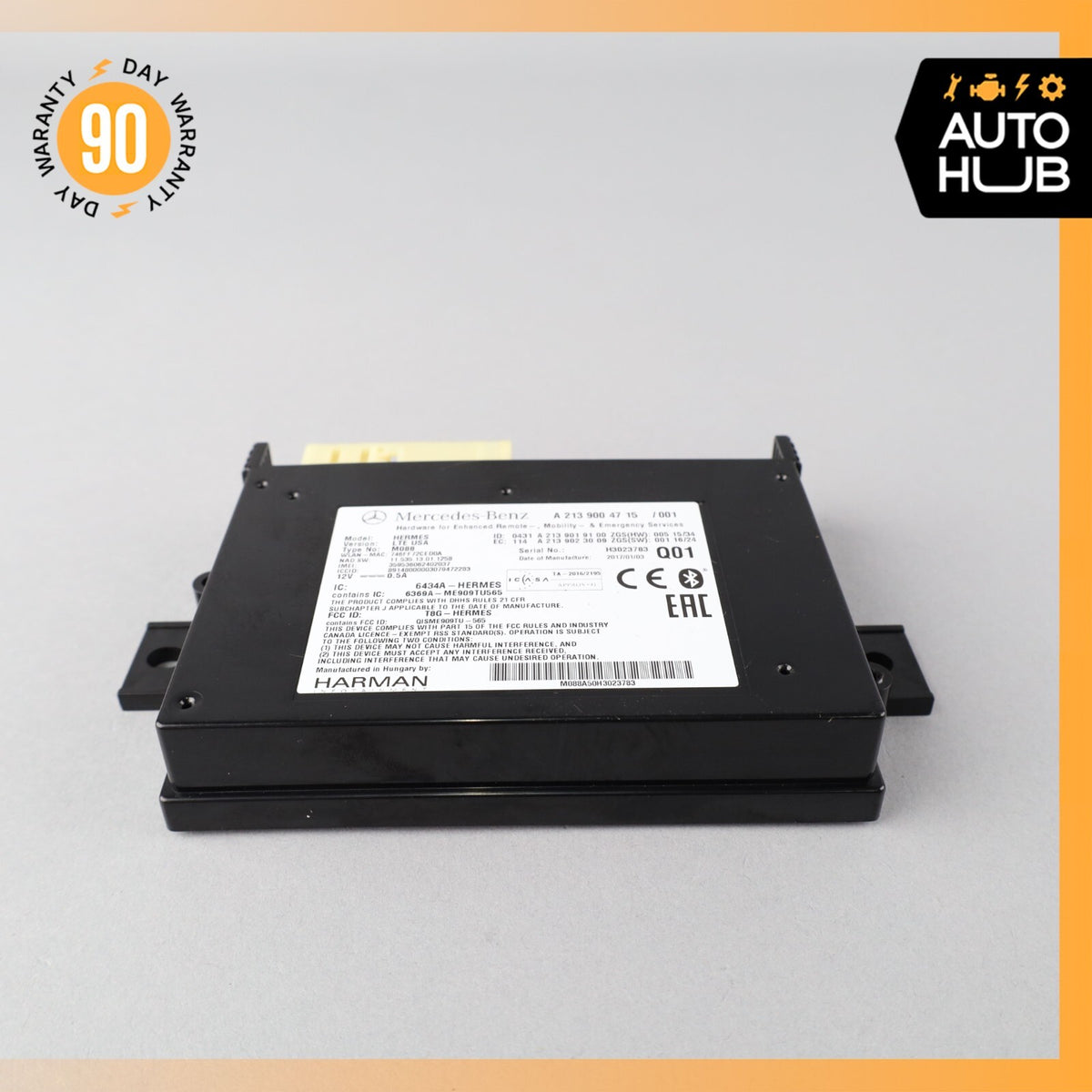 2017 Mercedes W205 May C300 Telematic Communication Control Module OEM - photo 1