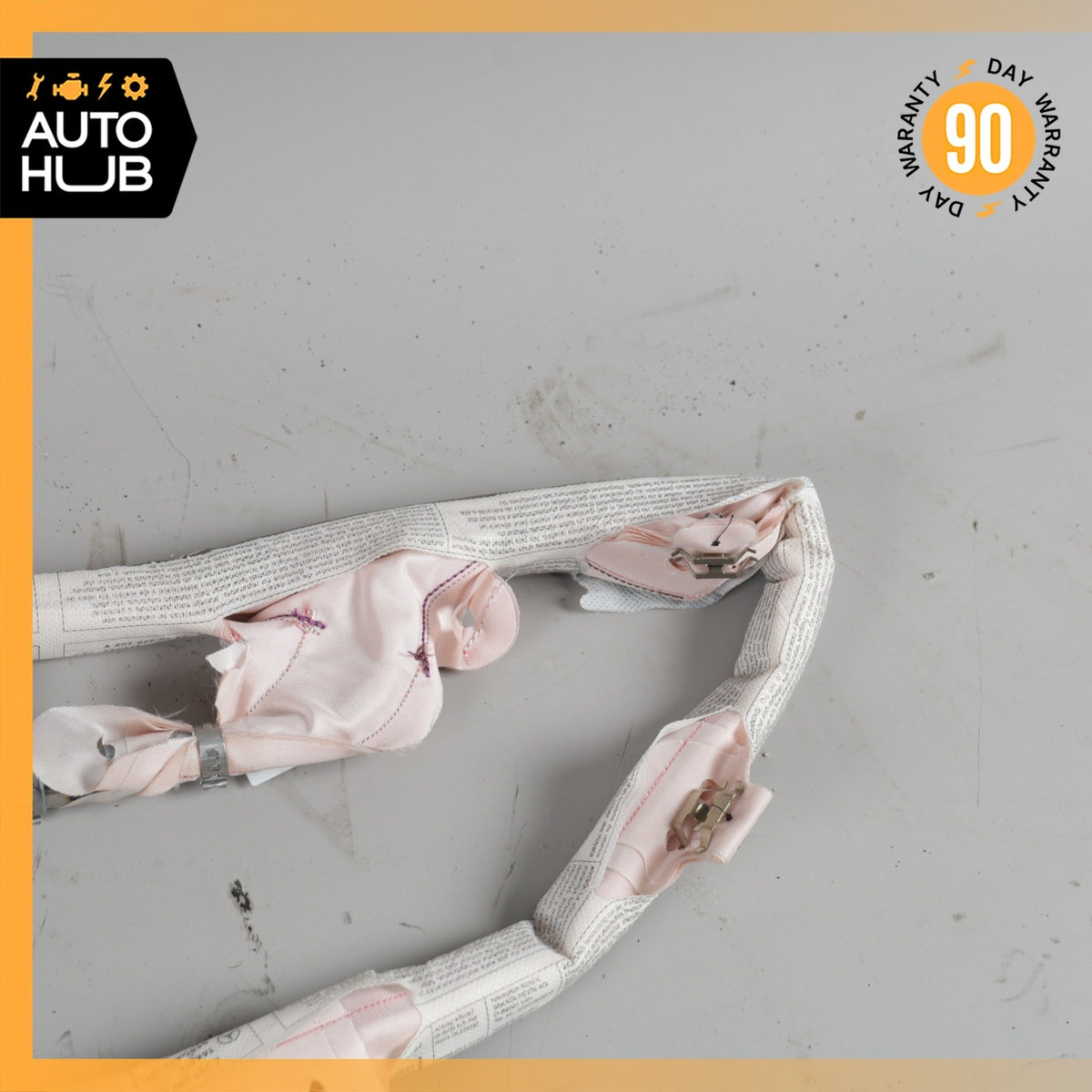 10-17 Mercedes W207 E350 E550 Coupe Roof Curtain Airbag Air Bag Left Side OEM - photo 5