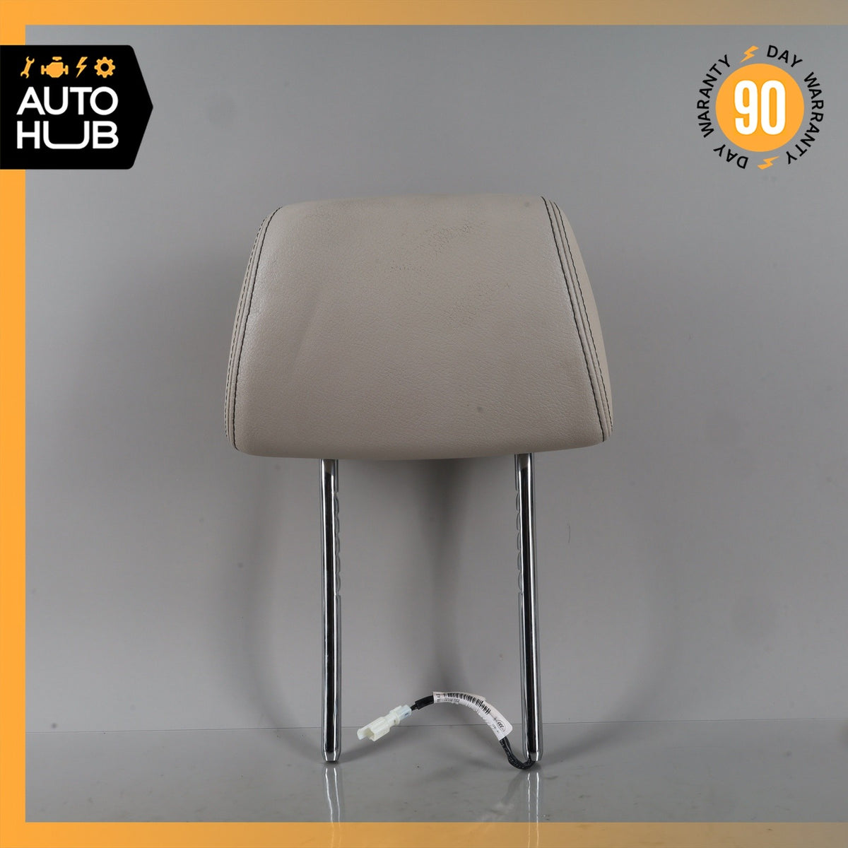 BMW F25 X3 Front Left or Right Seat Headrest Head Rest Beige OEM - photo 2