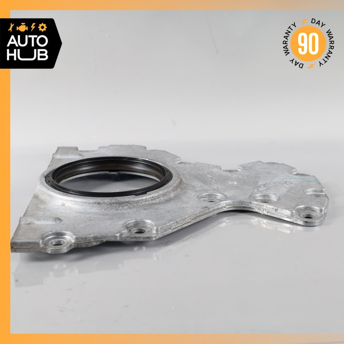 Chevrolet Corvette C6 Engine Rear Crankshaft Retainer Seal Plate 12572014 OEM - photo 8