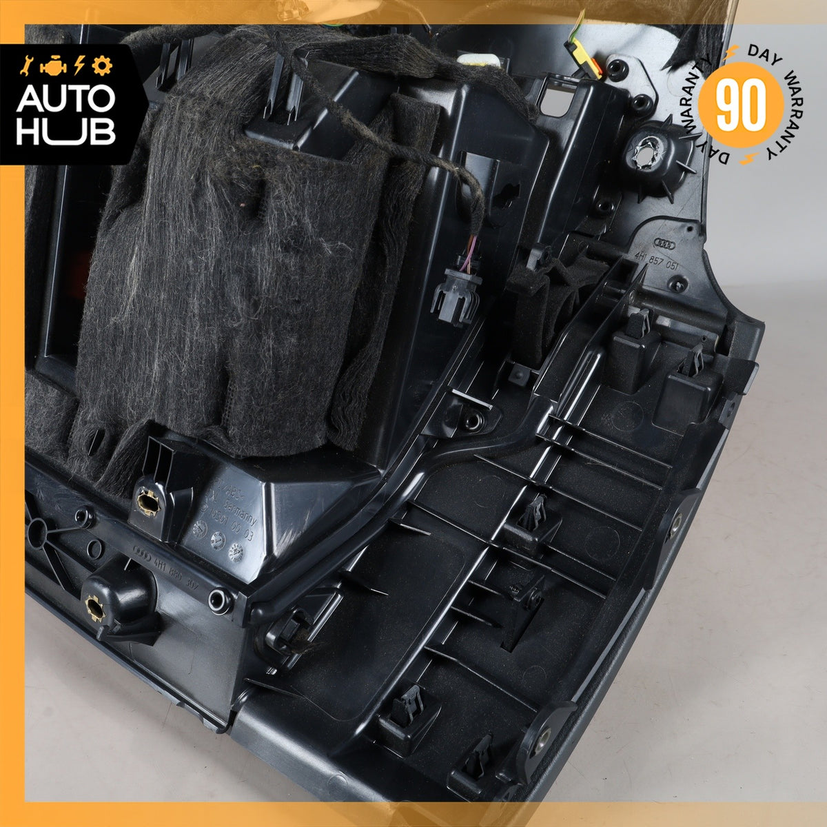 Audi D4 A8 Dashboard Glove Box Glovebox Storage Compartment Trim Black OEM - photo 8