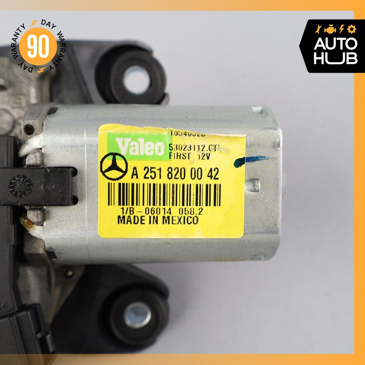 06-19 Mercedes X164 GL350 ML63 AMG R350 Rear Glass Windshield Wiper Motor OEM - photo 11
