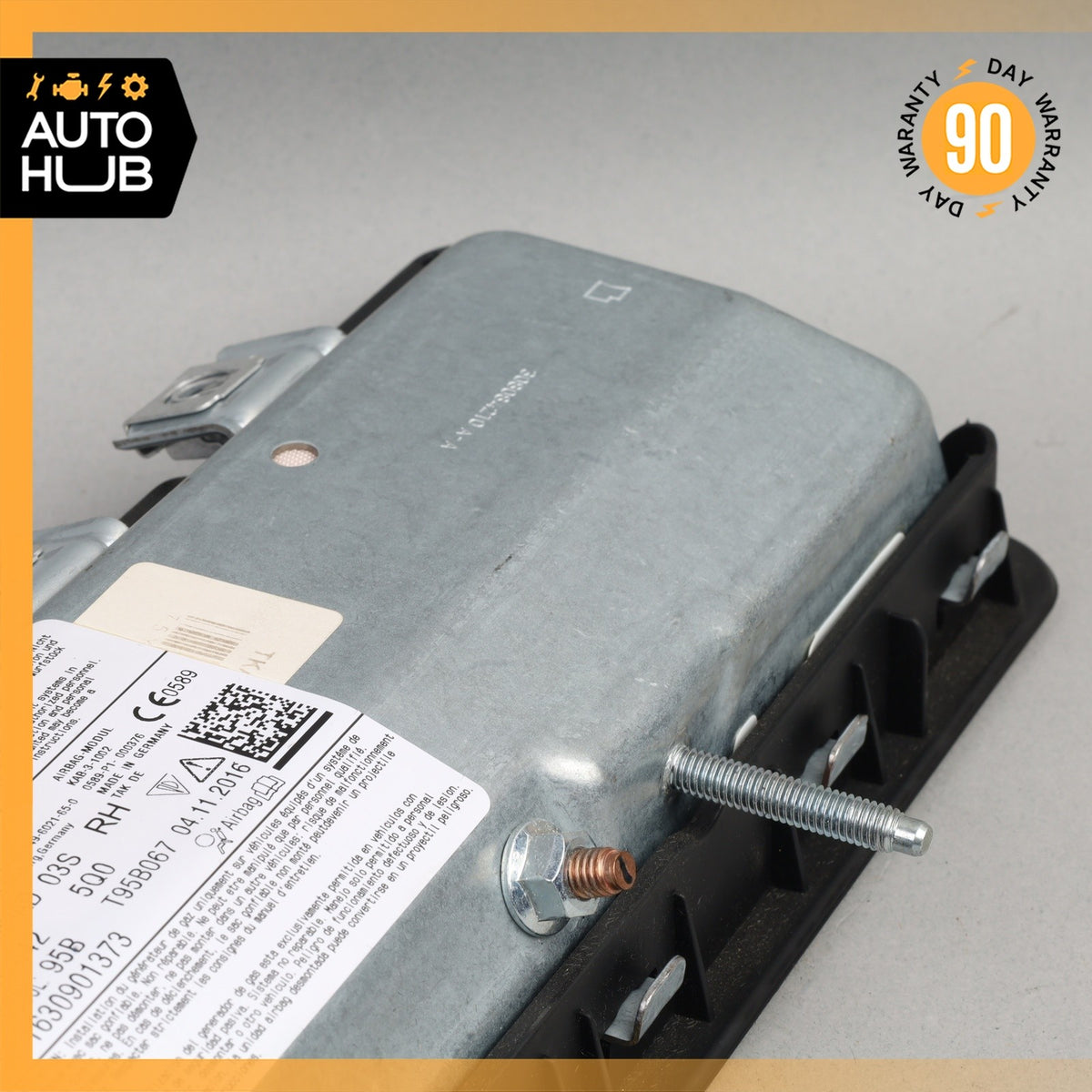 Porsche Macan 95B Right Side Dash Knee SRS Airbag Air Bag 95B880842 OEM 63k - photo 11