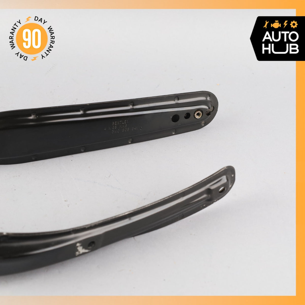 Bentley Continental GT GTC Front Radiator Grill Support Bracket Set of 2 OEM 65k - photo 5