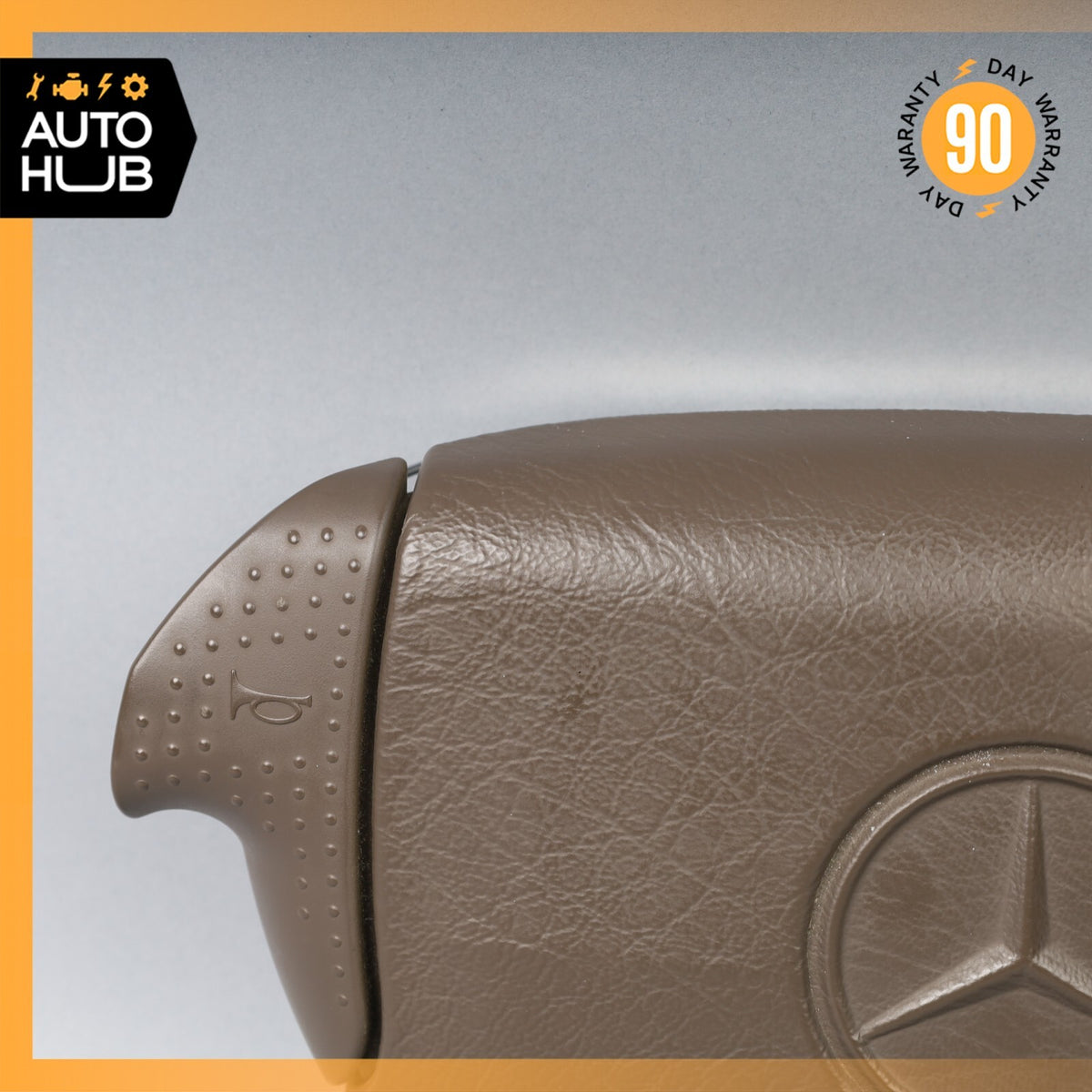 96-98 Mercedes R129 SL500 SL320 Driver Steering Wheel Airbag Air Bag Brown OEM - photo 3