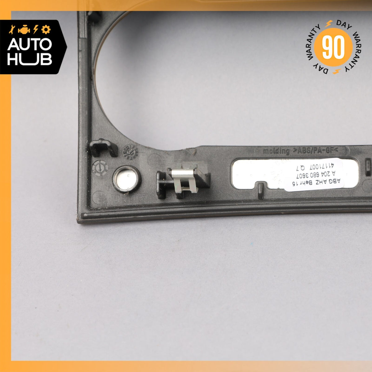 08-11 Mercedes W204 C350 C63 AMG A/C Climate Control Switch Trim Bezel Wood OEM - photo 9