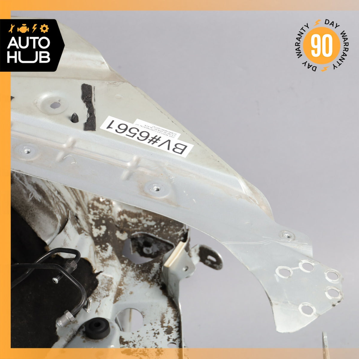 03-10 Bentley Continental GT Front Left Frame Apron Beam Inner Fender OEM 92k - photo 5