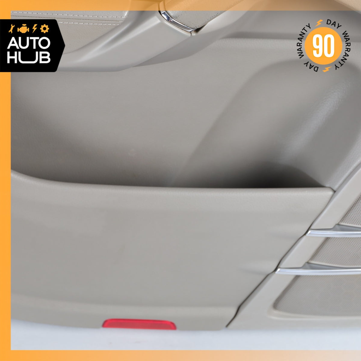 11-18 Porsche Cayenne 958 S Front Left Driver Side Interior Door Panel Gray OEM - photo 8
