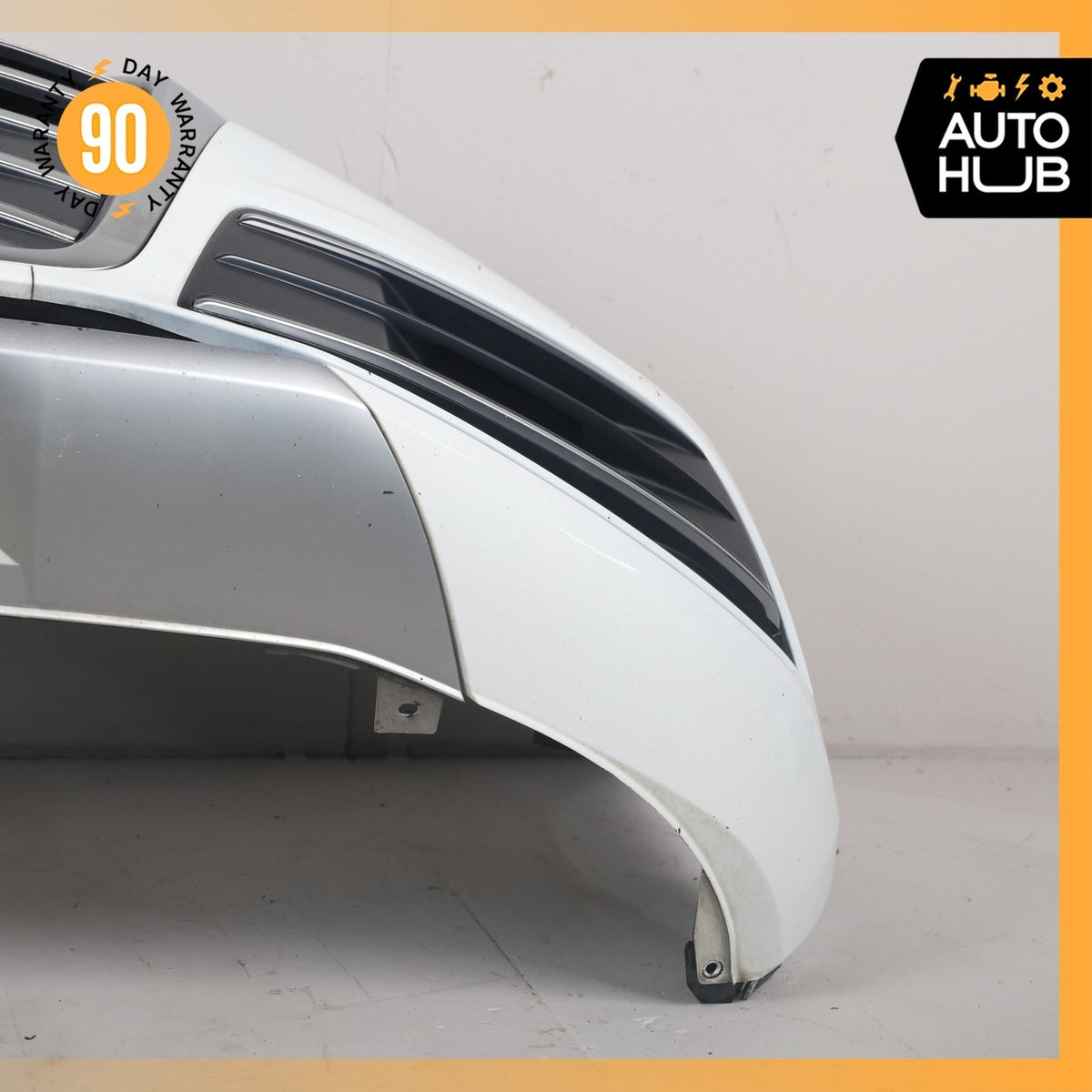 18-20 Audi FY Q5 Front Bumper Cover Assembly White OEM - photo 19