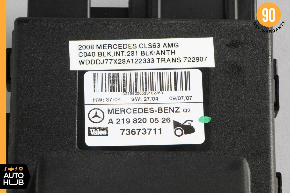 06-11 Mercedes W219 CLS550 CLS55 Trunk Lid Lock Remote Release Control Module - photo 8