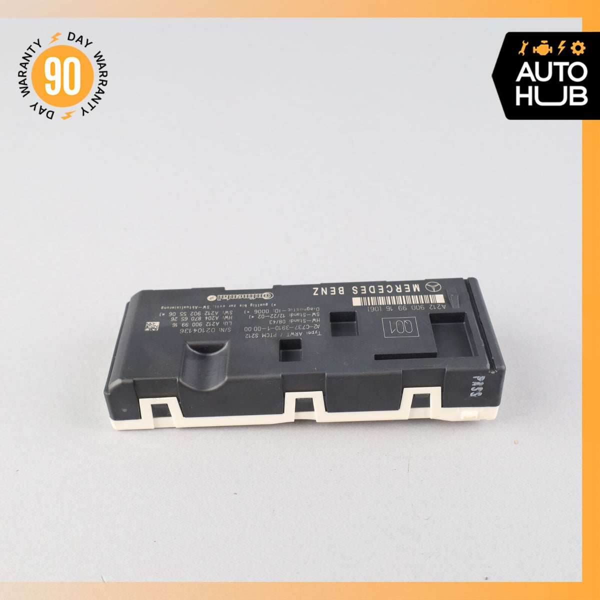 2016 Mercedes W212 E350 Trunk Lid Liftgate Tail Gate Control Module OEM - photo 3