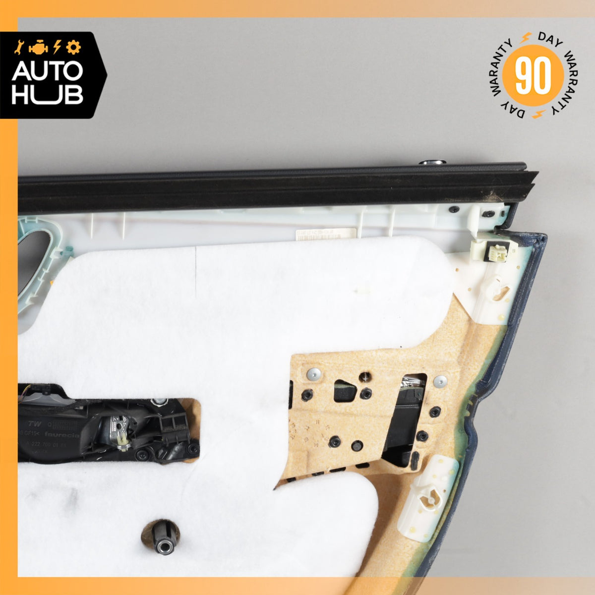 14-17 Mercedes W222 S550 S550e Front Left Driver Side Door Panel Black OEM - photo 13