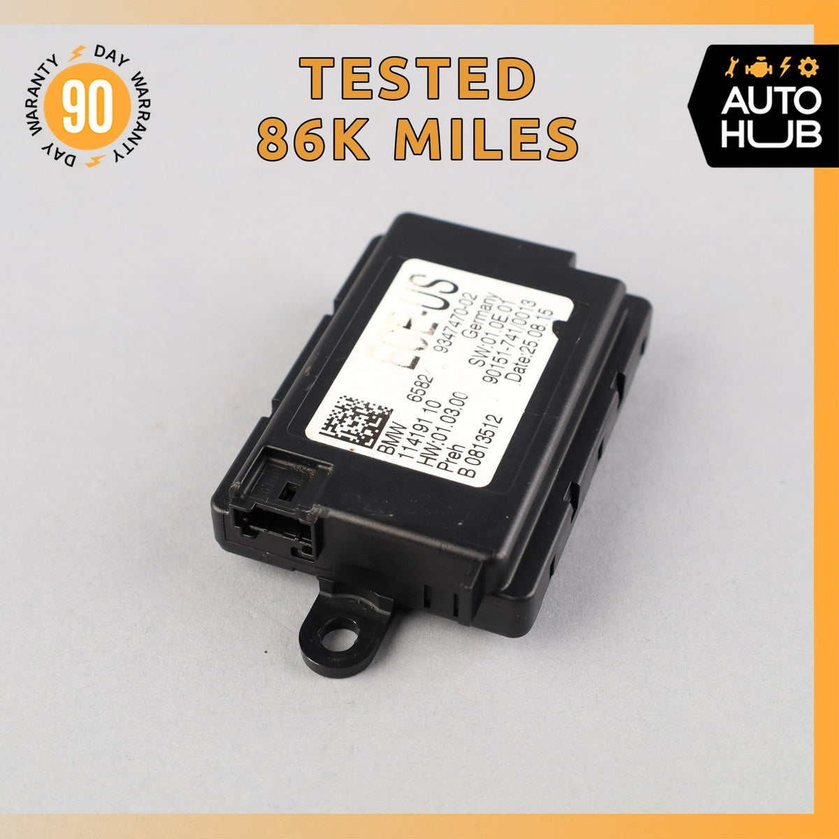 12-18 BMW F15 X5 320i 328i 335i IDrive Navigation Control Switch Module Unit - photo 1