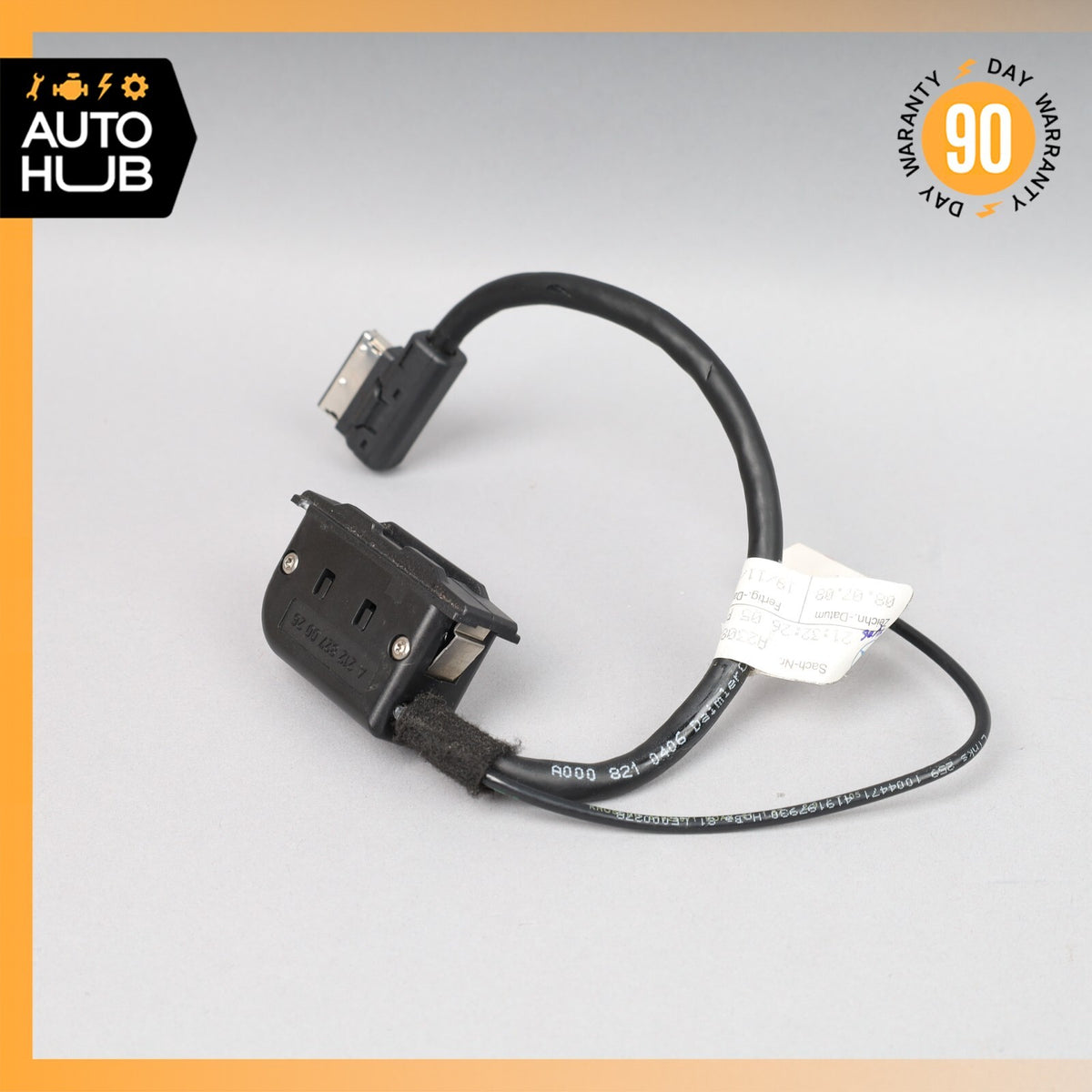 Mercedes R230 SL500 SL55 AMG Ipod Interface Control Module Cable Harness OEM - photo 5