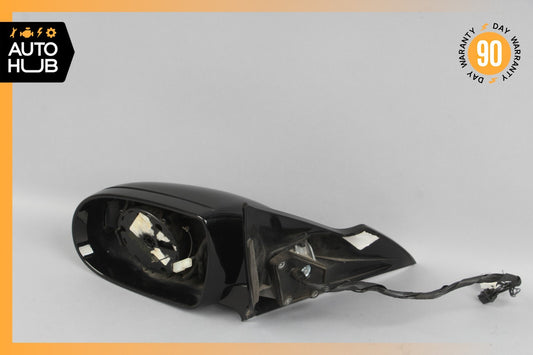 04-08 Mercedes R230 SL500 SL550 Left Driver Side Rear View Door Mirror Black OEM - photo 1