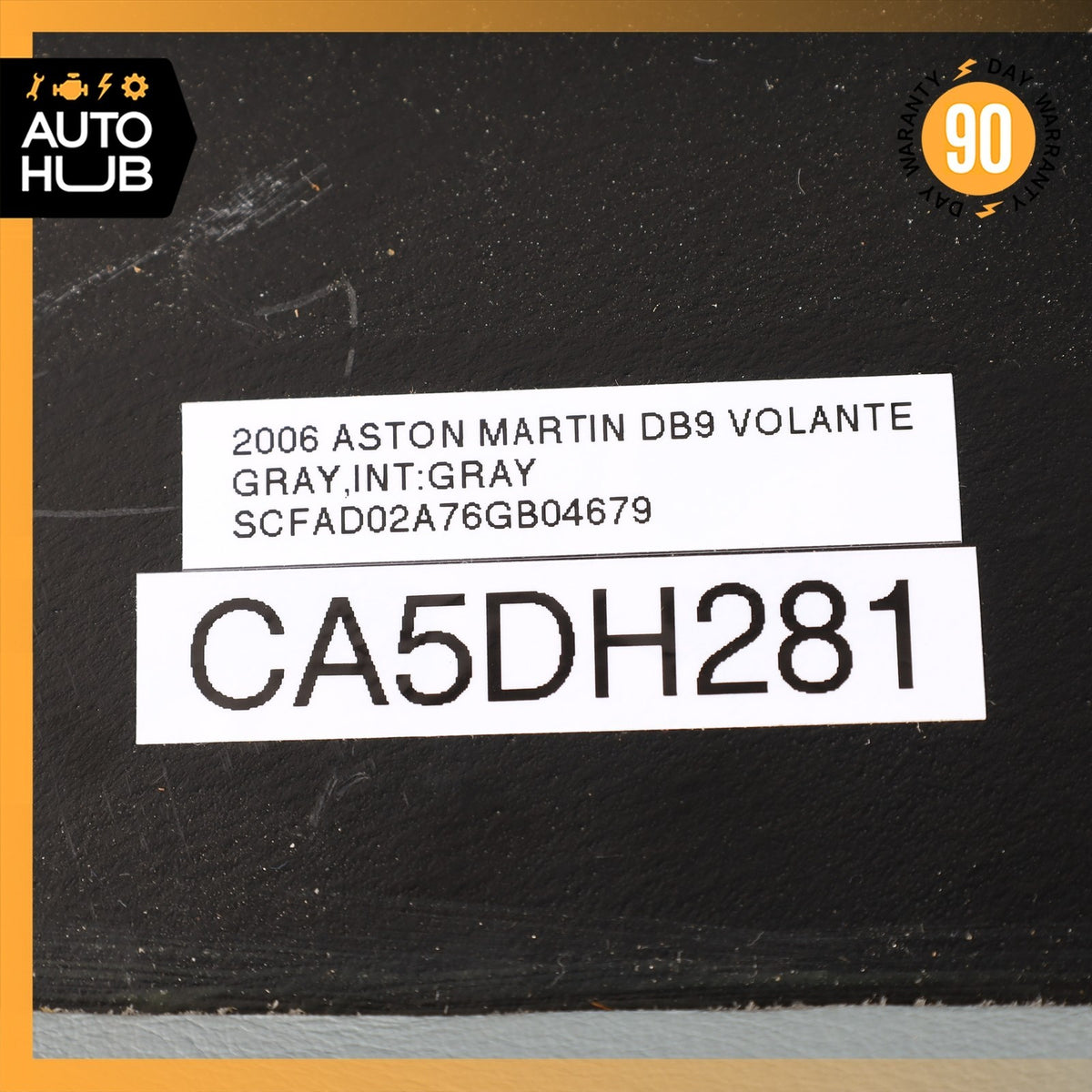 05-12 Aston Martin DB9 Front Right Side Lower A-Pillar Kick Panel Trim OEM 34k - photo 18