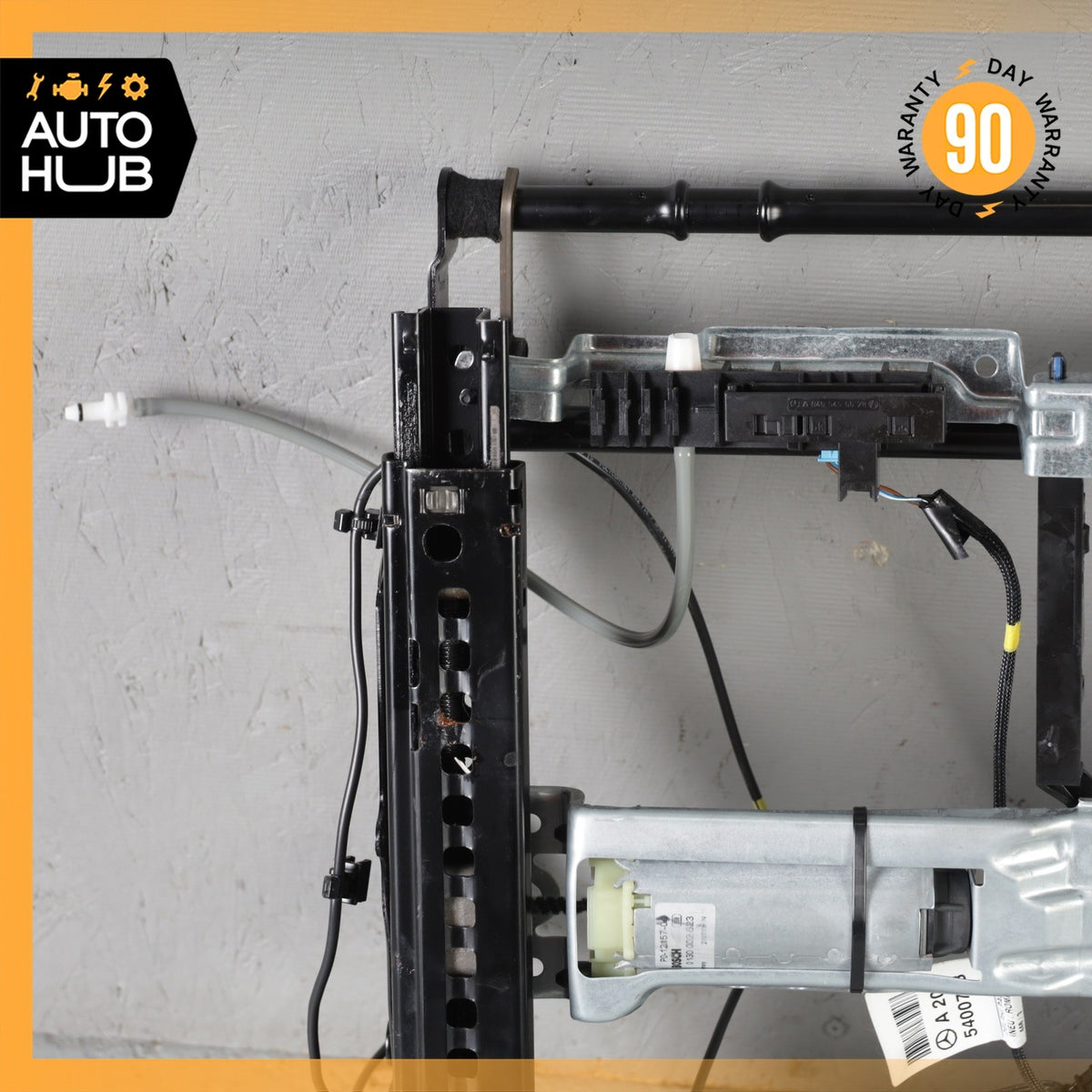 10-17 Mercedes W207 E350 C250 Front Left Seat Rail Track Frame w/ Motors OEM - photo 16