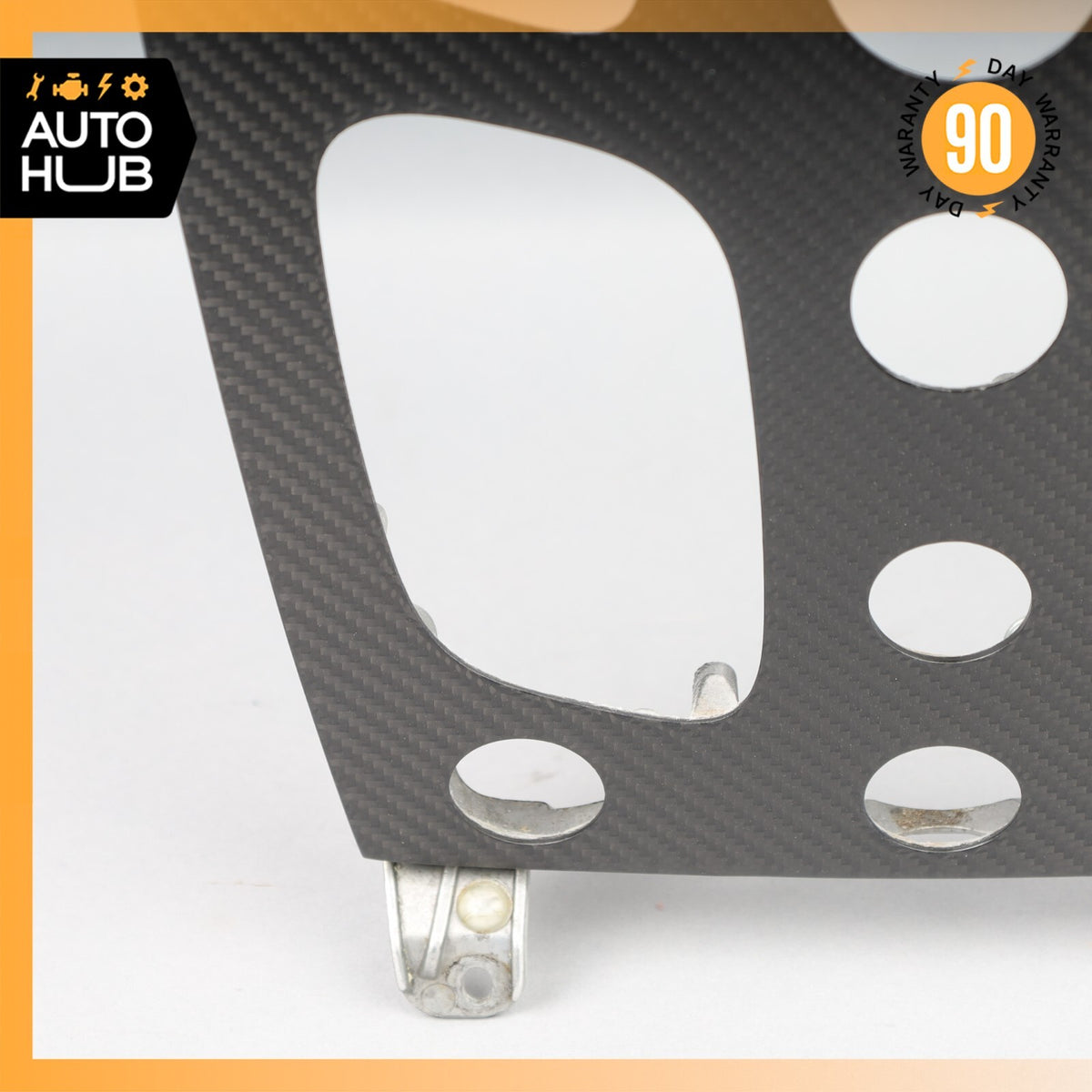 2016 Aston Martin DB9 GT Center Console Navi Trim Bezel Panel Carbon Fiber OEM - photo 10
